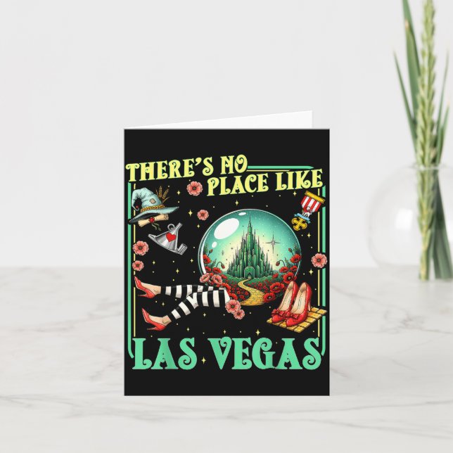 Carte Yellow Brick Road Wicked Off To See Wizard For Men (Devant)