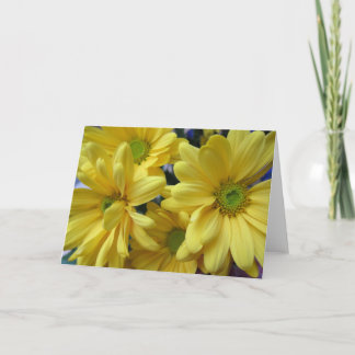 Carte Yellow Daisies
