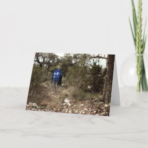 Carte Yes, it's cardboard, but c'est le silence magique