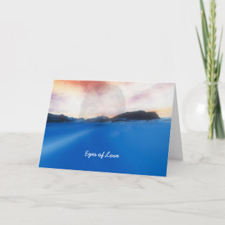Carte Yeux d'amour