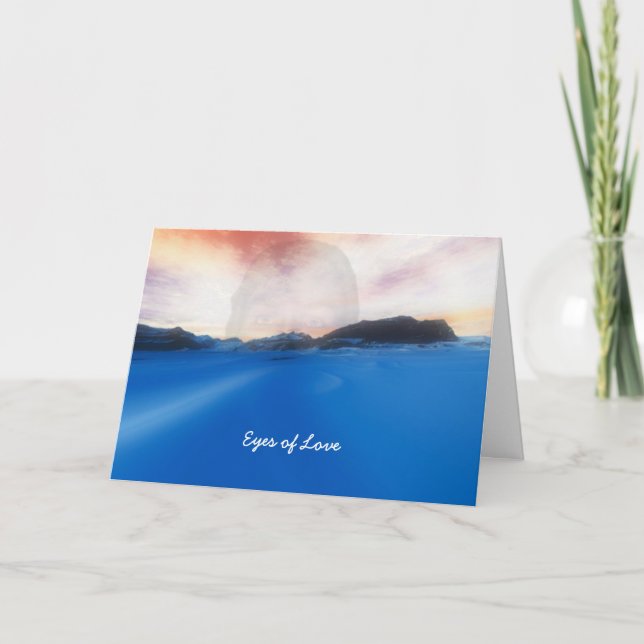 Carte Yeux d'amour (Devant)