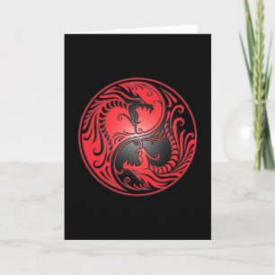 Carte Yin Yang Dragons