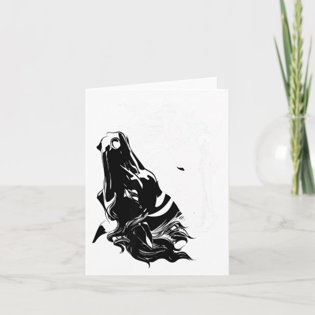 Carte Yin-yang Year Of The Horse 2026 Happy Chinese New  (Devant)