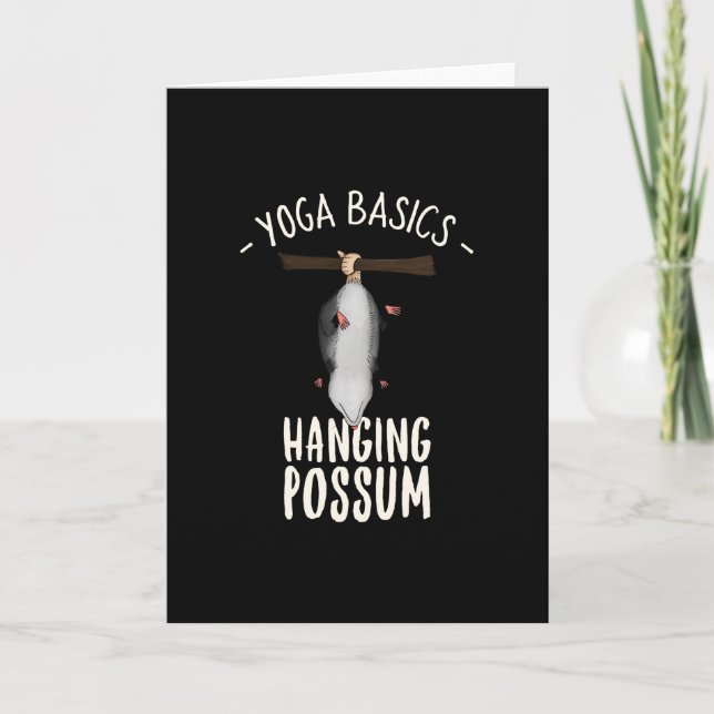 CARTE YOGA BASICS DE TRAITEMENT POSSUM (Devant)