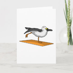 Carte Yoga Méditation Fitness Mouette