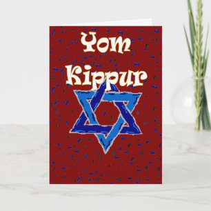 Carte Yom Kippour