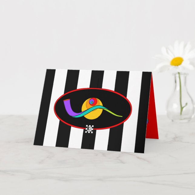 Carte Yom Kippour Shofar (Petite plante)