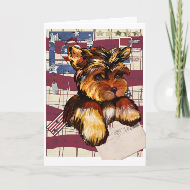 CARTE YORKIE POO (Devant)