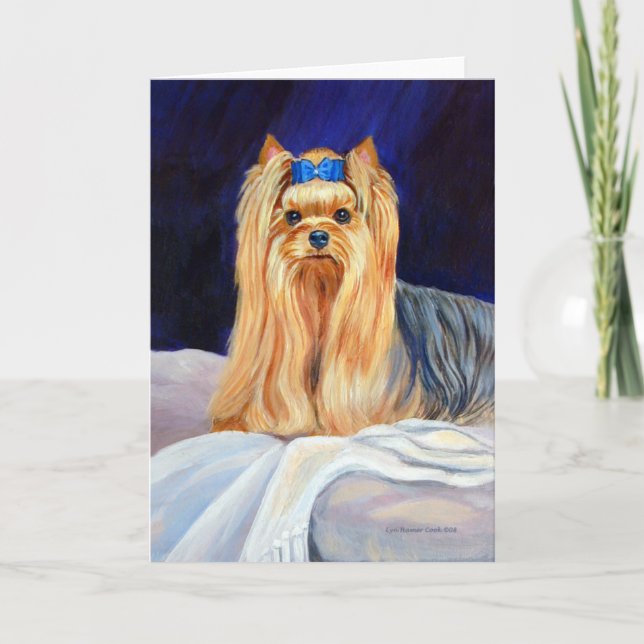 Carte Yorkshire Terrier (Devant)