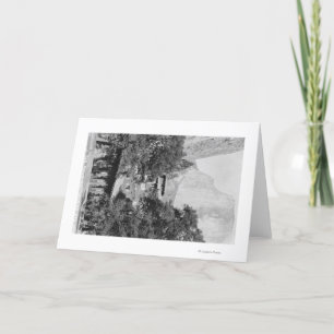 Carte Yosemite, CA - The Ahwahnee Lodge and El Capitan