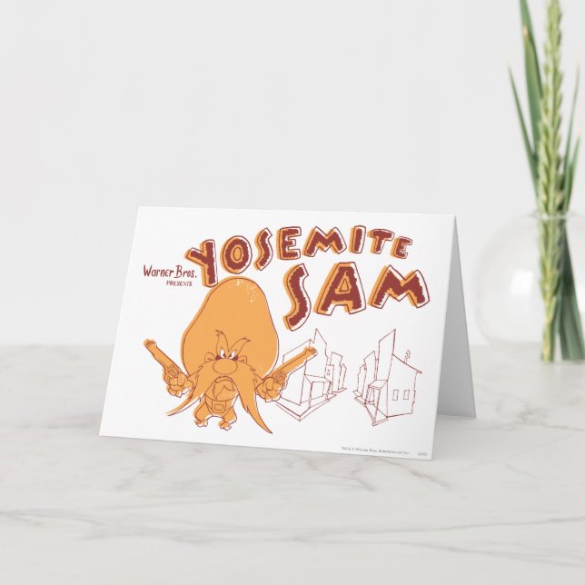 Carte Yosemite Sam Warner Bros. Présente (Devant)