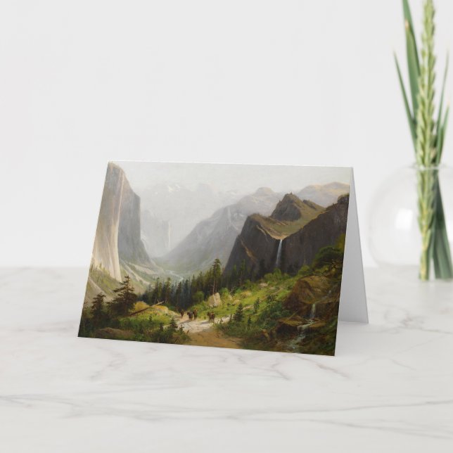 Carte Yosemite Valley, CA | Frederick Ferdinand Schafer (Devant)