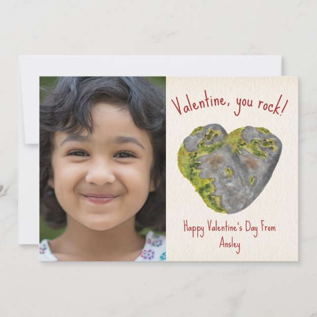 Carte You Rock Classroom Valentine Photo (Devant)