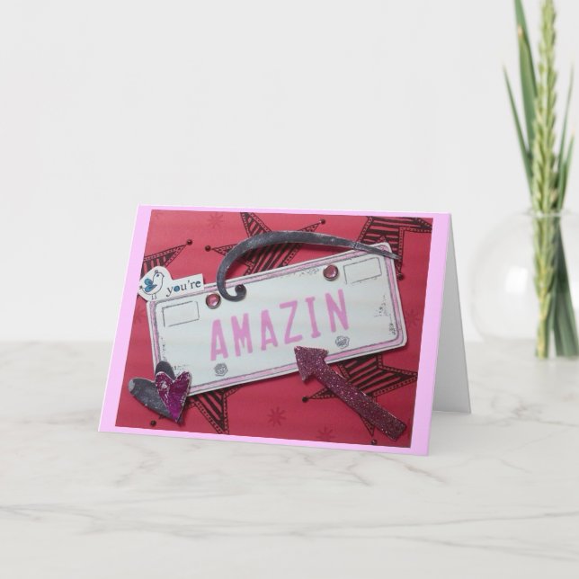 Carte You're Amazin'! (Devant)