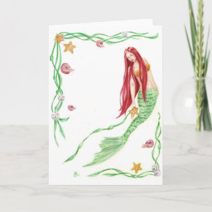 Carte Yule Tide Salutations par Deanna Bach Art