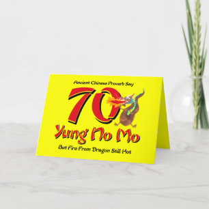 Carte Yung No Mo 70e anniversaire