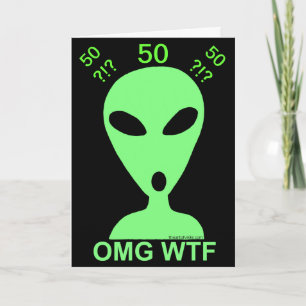 Carte Z Funny 50e Anniversaire Geek Chic Missing Time Ca