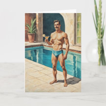 Zaddy Pin-Up Masculin Vintage | Étalon Rétro au Bo