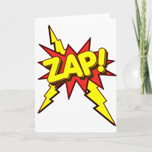 Carte Zap, Zing, Pow !