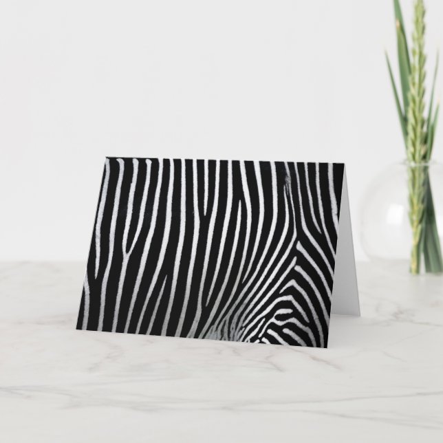 Carte Zebra Skin (Devant)