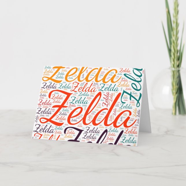 Carte Zelda (Devant)