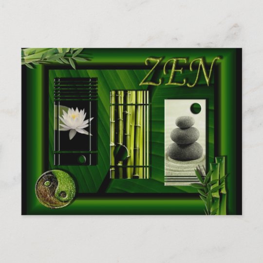 Carte Zen Attitude Zazzle Fr