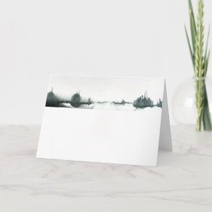 Carte Zen d'hiver