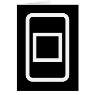 Carte Zener   Carte Carré Hollow