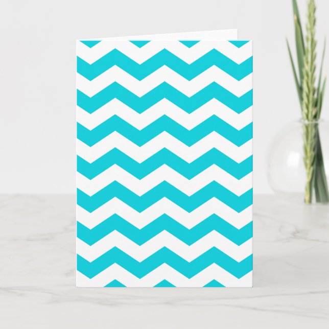 Carte Zig Zag Blanche (Devant)