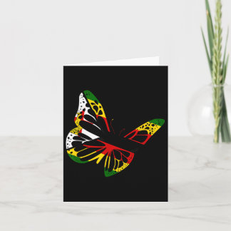 Carte Zimbabwe Roots Butterfly Zimbabwe Drapeau Zimbabwe