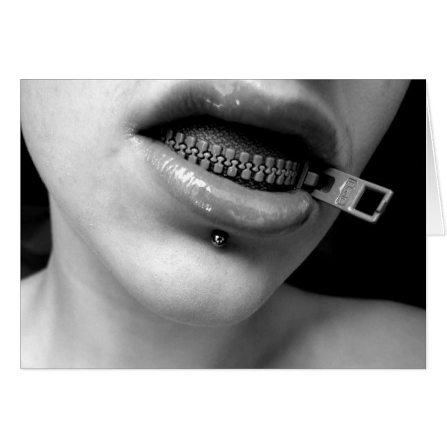 Carte Zip (Devant horizontal)