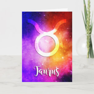 Carte Zodiac : Bonbons Spatiaux Taurus