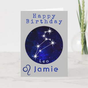 Carte Zodiac Leo Horoscope