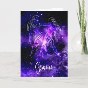 Carte Zodiaque : Gémeaux