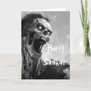 Carte zombie hurlant