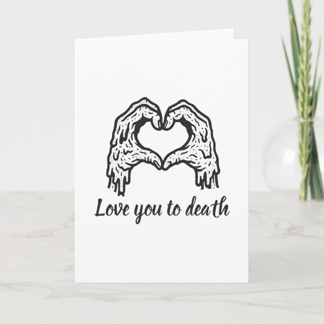 Carte Zombie Love (Devant)