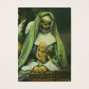 Carte Zombie Witch ACEO