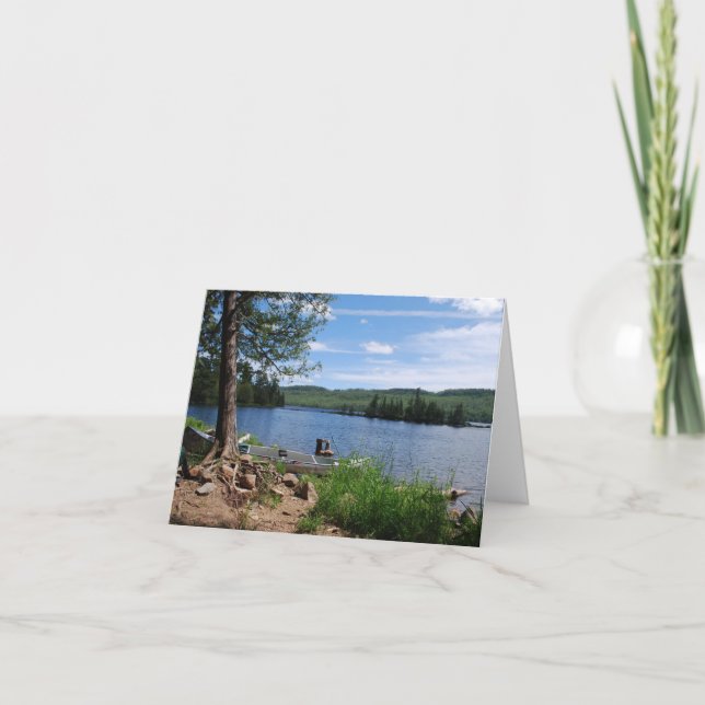 Carte Zone de canot à eau frontière (Devant)