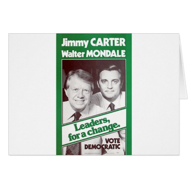 Carter - Mondale (Devant horizontal)