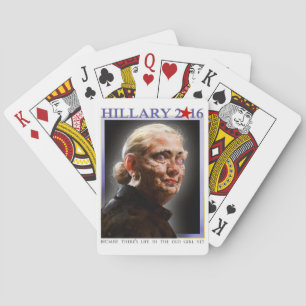 Cartes 2016 de jeu de Hillary
