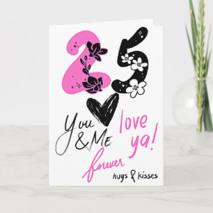 Cartes 25 ans de mariage