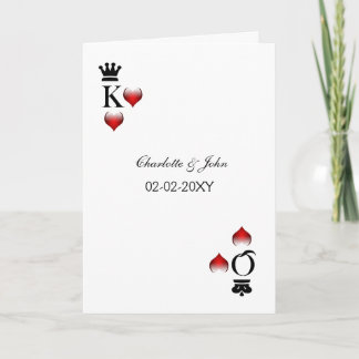 cartes à faire-part de mariage vegas
