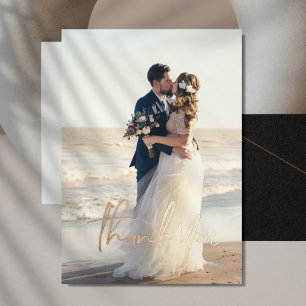 Cartes à huile Mariage Merci avec enveloppe