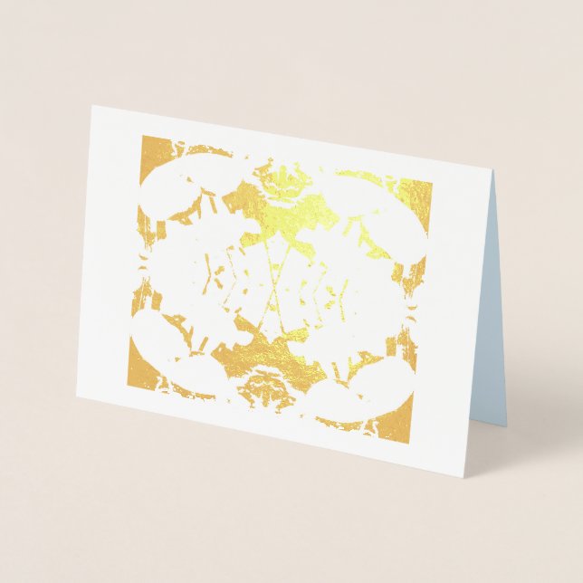 Cartes à huile simples et élégantes (Devant)