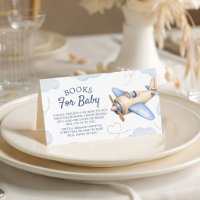 Cartes à insérer Livres d'avion pour bébé
