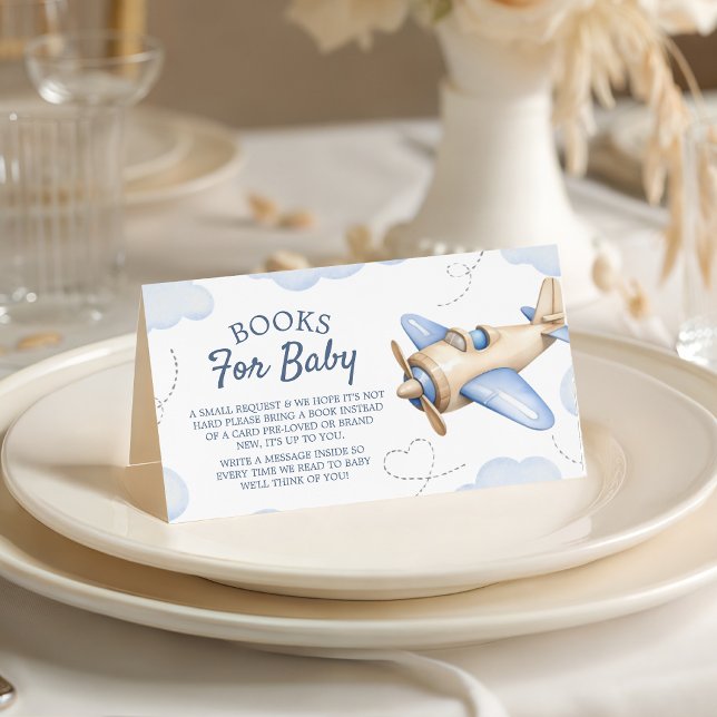 Cartes à insérer Livres d'avion pour bébé (Créateur téléchargé)
