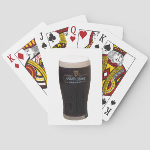 Cartes à jouer à la pinte