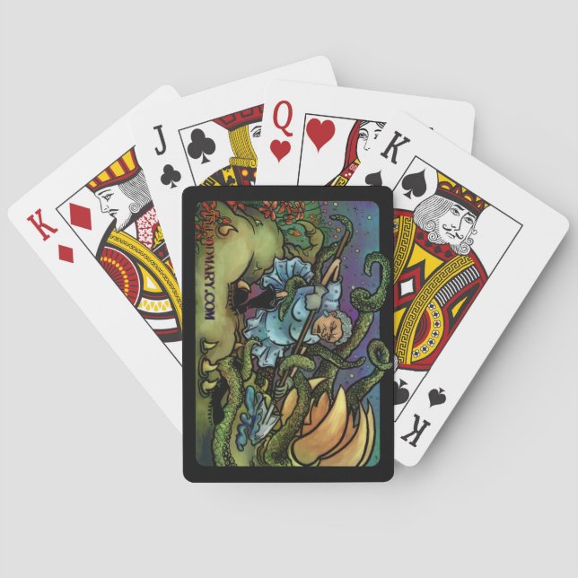 Cartes à jouer All the Growing Things (dos)