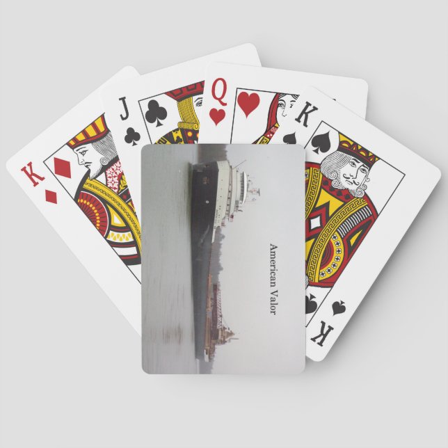cartes à jouer American Valor (dos)