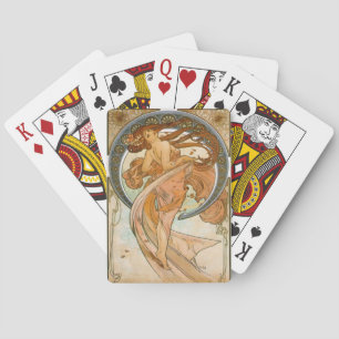 Cartes à jouer Art Nouveau
